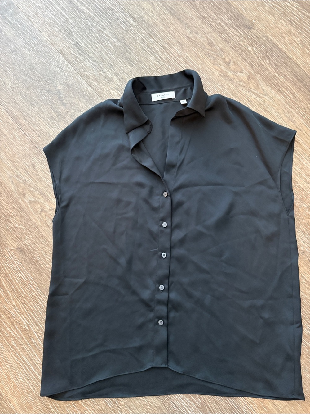 NWOT Babaton Aritzia Short Sleeve Blouse
